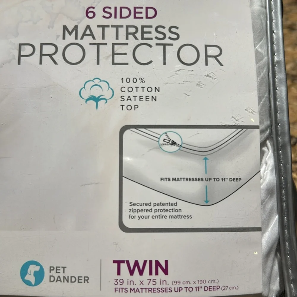 Claritin Mattress Protector for Twin Bed